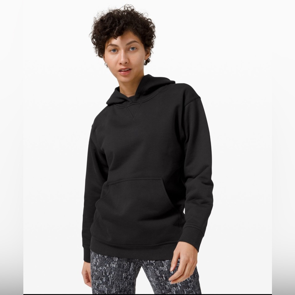 NEW! Lululemon All Yours Hoodie French Terry - Black. - Size 4
